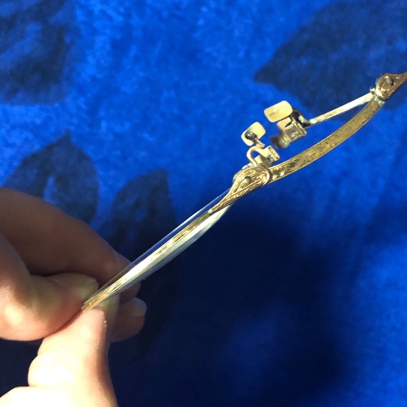 1/10 12k Vtg Engraved Oxford Lorgnette Spectacles - Picture 12 of 16